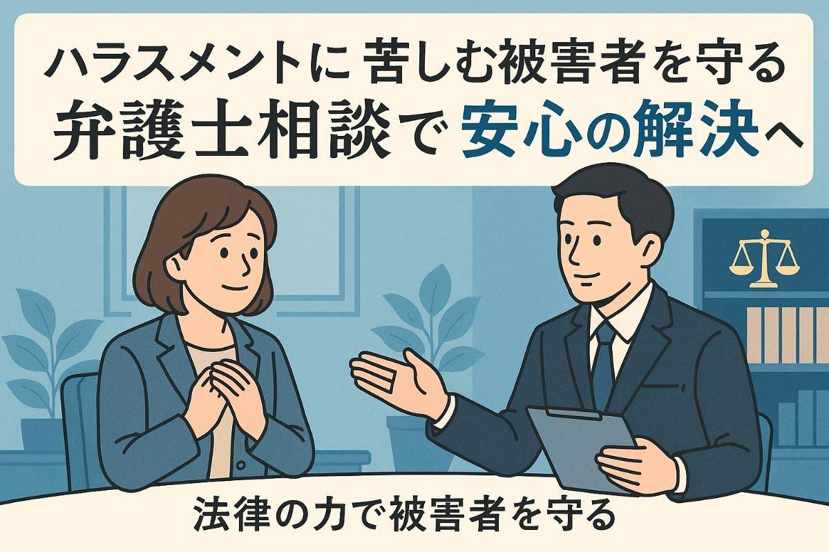 ハラスメントに苦しむ被害者を守る弁護士相談で安心の解決へ