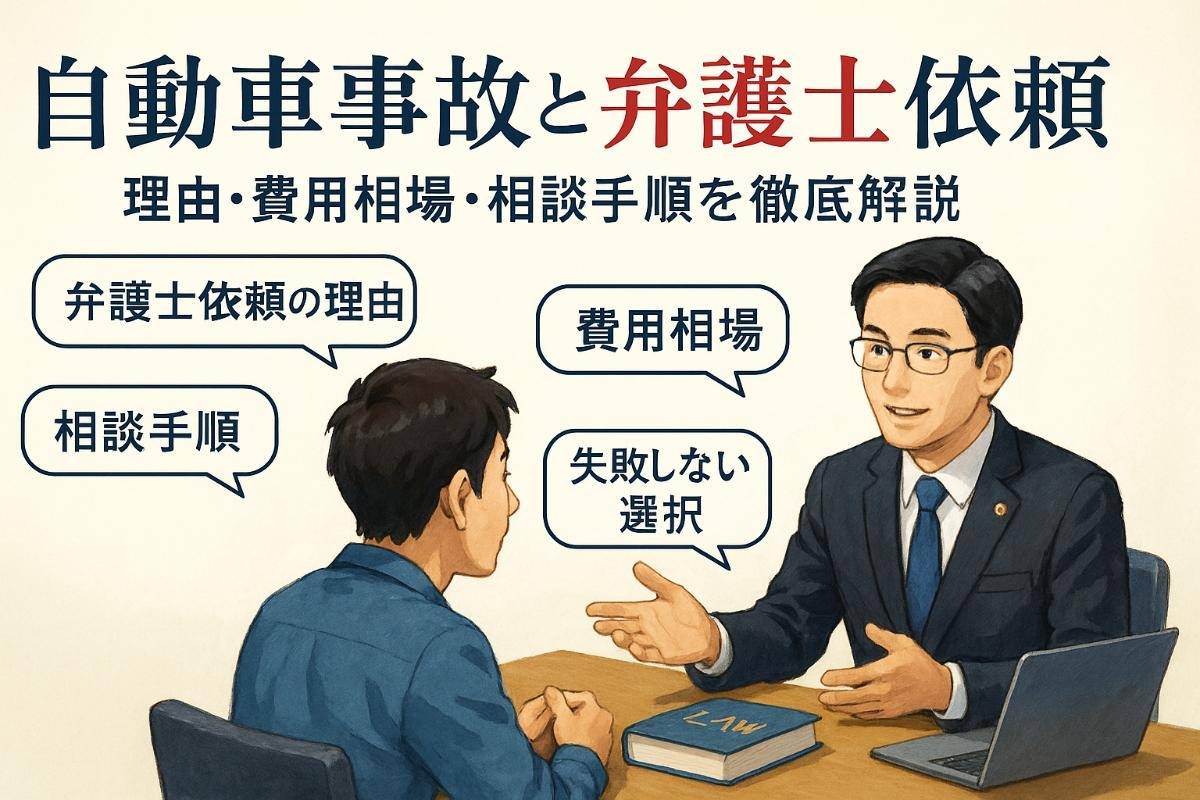 自動車事故を弁護士に依頼するべき理由と費用相場徹底解説！失敗しない選び方と相談の全手順