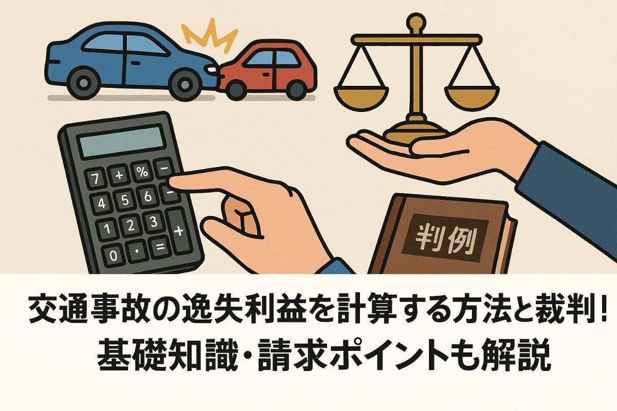 交通事故の逸失利益を計算する方法と裁判例｜基礎知識・請求ポイントも解説